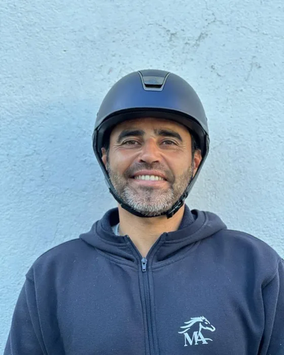 Miguel Alves no centro hípico da Quinta da Marinha, Cascais